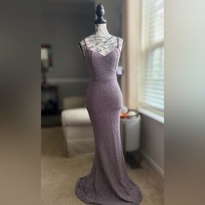 Windsor Sparkling Lavender Maxi Dress